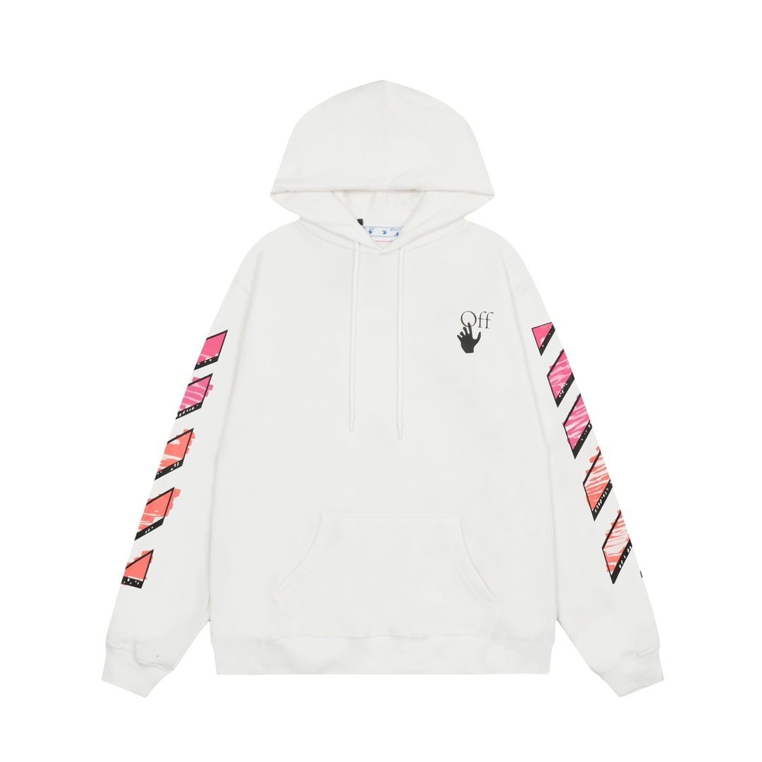 【OFF-WHITE  公式旗艦店】オフホワイトパーカースウェットご好評に付き再入荷 240806