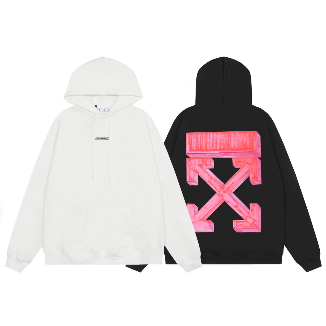 【OFF-WHITE  公式旗艦店】オフホワイトパーカースウェットご好評に付き再入荷 240806