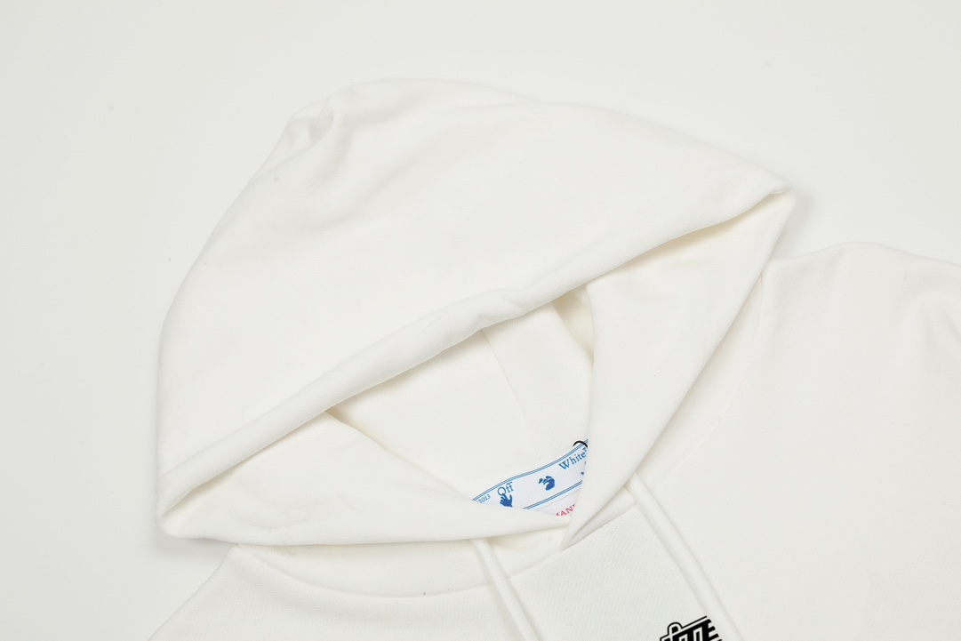 【OFF-WHITE  公式旗艦店】オフホワイトパーカースウェットご好評に付き再入荷 240806