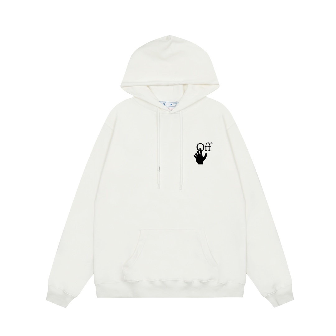 【OFF-WHITE  公式旗艦店】オフホワイトパーカースウェットご好評に付き再入荷 240806