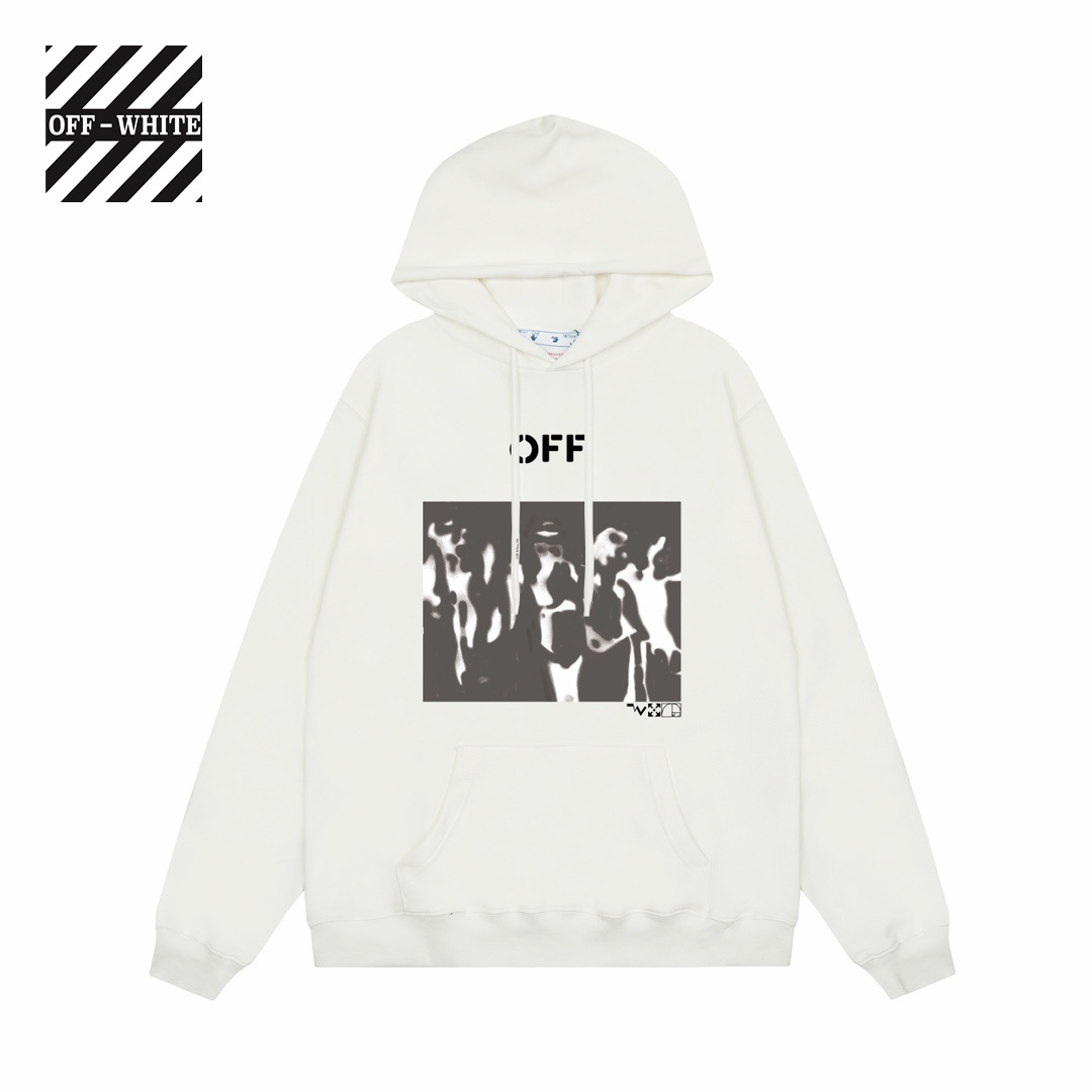 【OFF-WHITE  公式旗艦店】オフホワイトパーカースウェットご好評に付き再入荷 240806