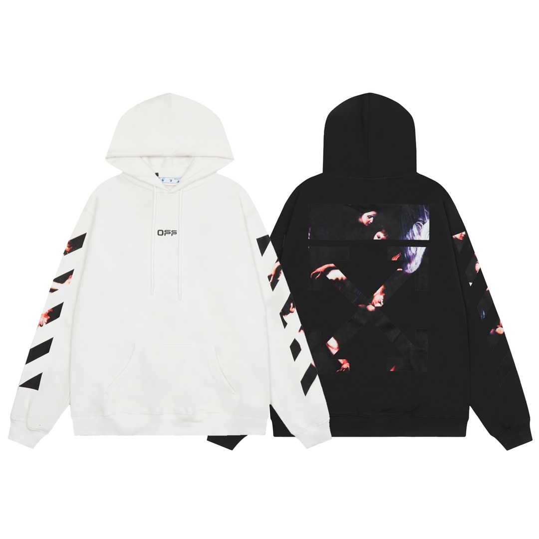 【OFF-WHITE  公式旗艦店】オフホワイトパーカースウェットご好評に付き再入荷 240806
