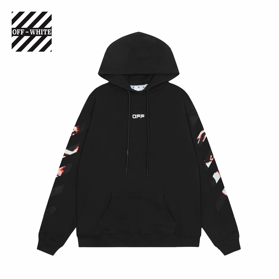 【OFF-WHITE  公式旗艦店】オフホワイトパーカースウェットご好評に付き再入荷 240806