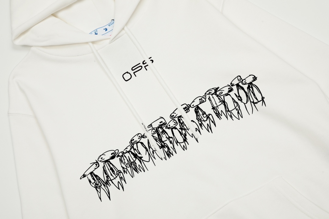 【OFF-WHITE  公式旗艦店】オフホワイトパーカースウェットご好評に付き再入荷 240806
