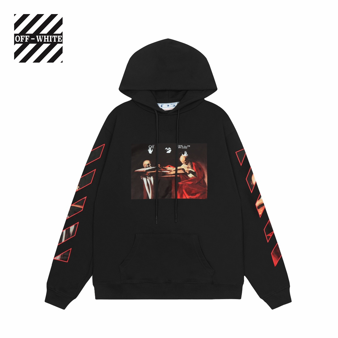 【OFF-WHITE  公式旗艦店】オフホワイトパーカースウェットご好評に付き再入荷 240806