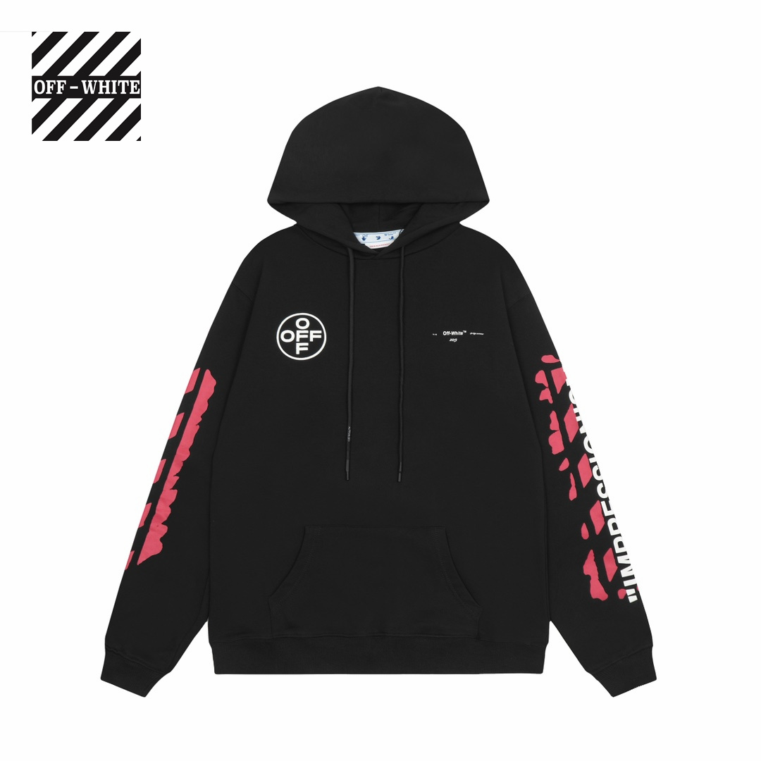 【OFF-WHITE  公式旗艦店】オフホワイトパーカースウェットご好評に付き再入荷 240806