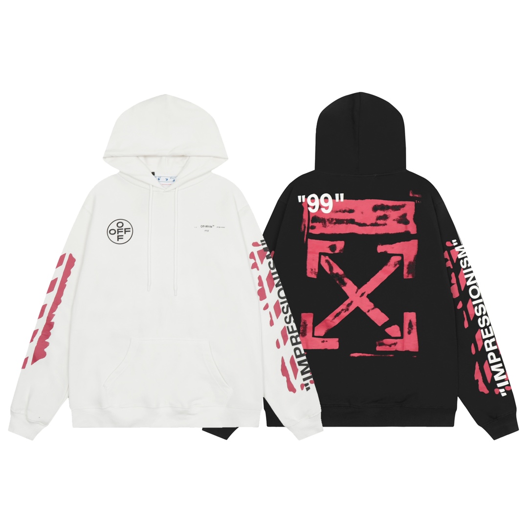 【OFF-WHITE  公式旗艦店】オフホワイトパーカースウェットご好評に付き再入荷 240806