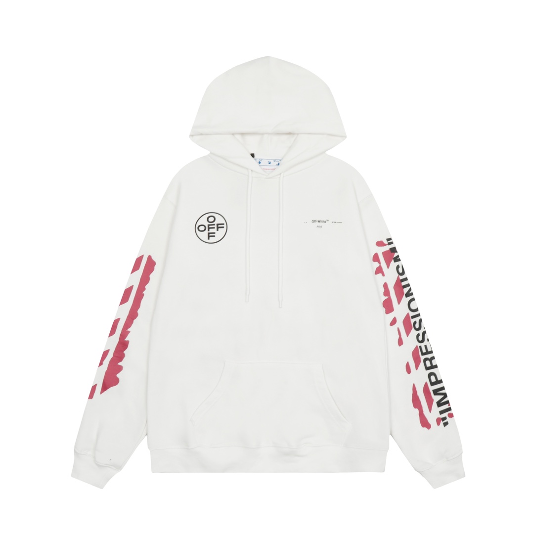 【OFF-WHITE  公式旗艦店】オフホワイトパーカースウェットご好評に付き再入荷 240806