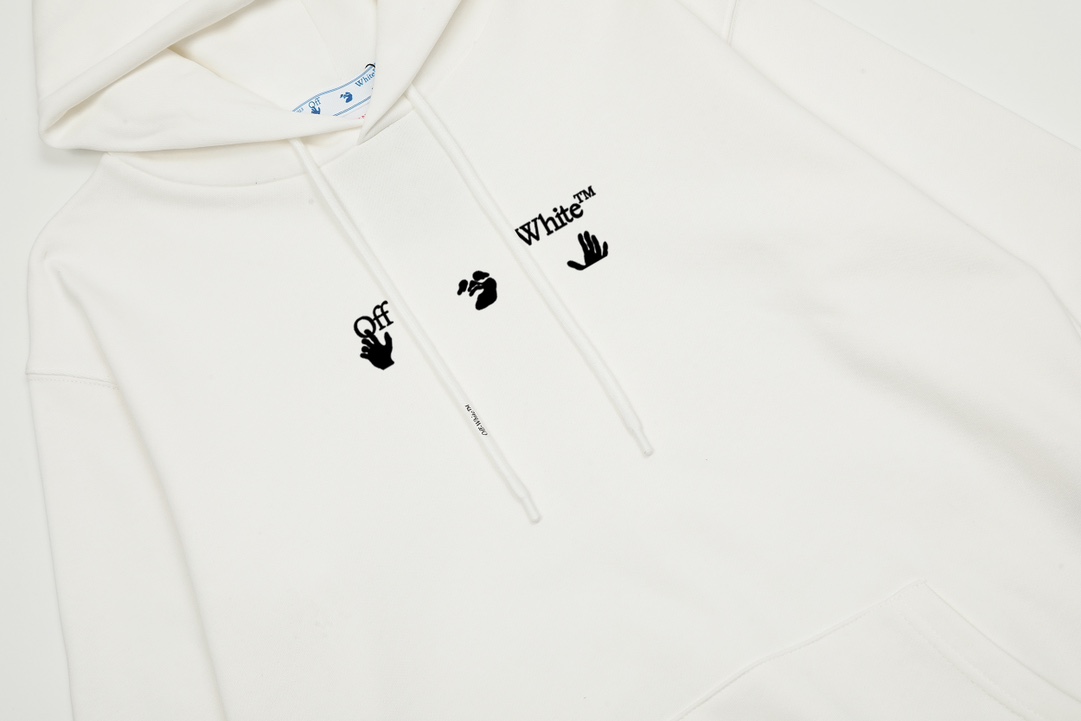 【OFF-WHITE  公式旗艦店】オフホワイトパーカースウェットご好評に付き再入荷 240806