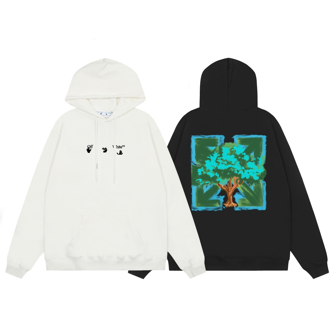 【OFF-WHITE  公式旗艦店】オフホワイトパーカースウェットご好評に付き再入荷 240806