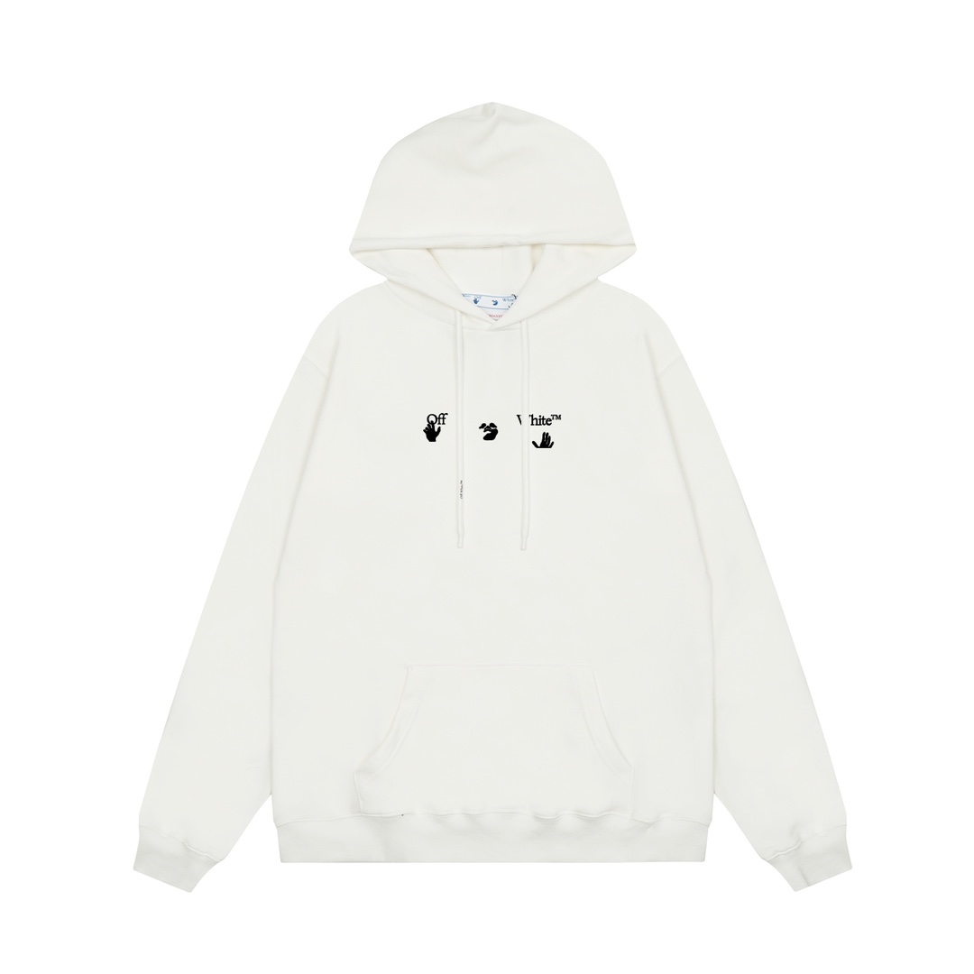 【OFF-WHITE  公式旗艦店】オフホワイトパーカースウェットご好評に付き再入荷 240806