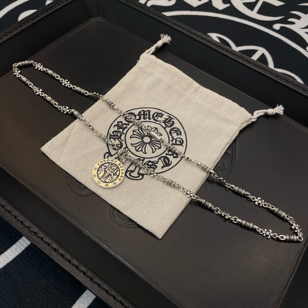 【CHROME HEARTS】ネックレス、新しいネックレス万能シンプルファッションオーナメント 240727