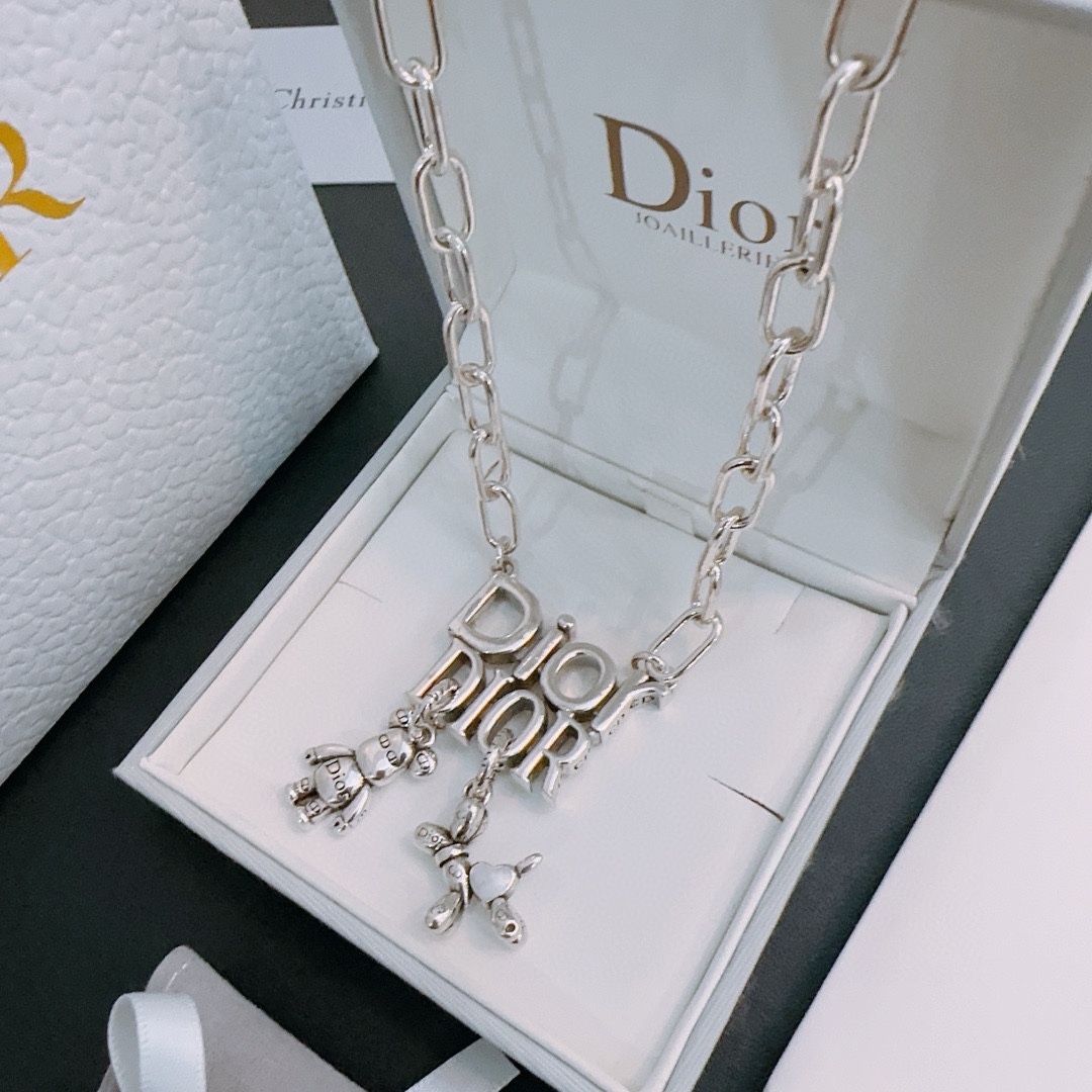 【DIOR】ネックレス、新しいネックレス万能シンプルファッションオーナメント 240730