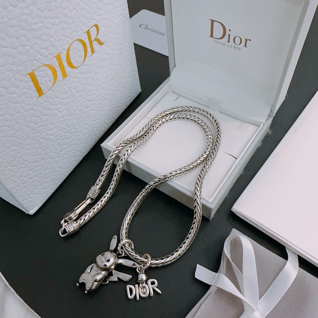 【DIOR】ネックレス、新しいネックレス万能シンプルファッションオーナメント 240730