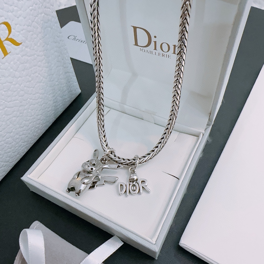 【DIOR】ネックレス、新しいネックレス万能シンプルファッションオーナメント 240730