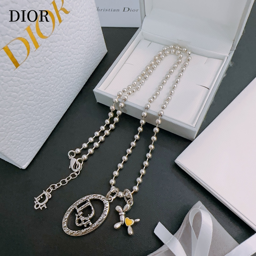 【DIOR】ネックレス、新しいネックレス万能シンプルファッションオーナメント 240730