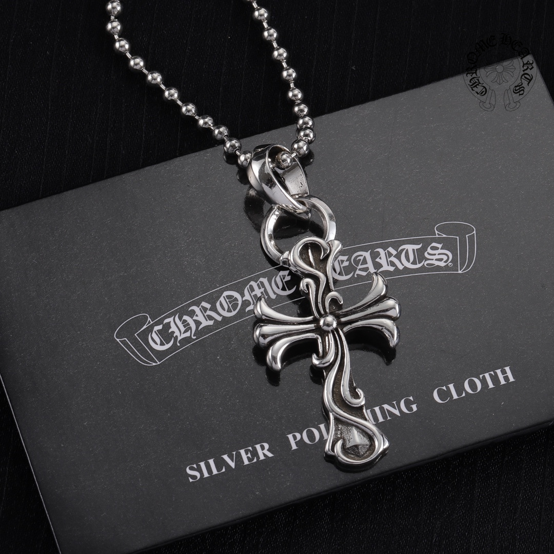 【CHROME HEARTS】ネックレス、新しいネックレス万能シンプルファッションオーナメント240812
