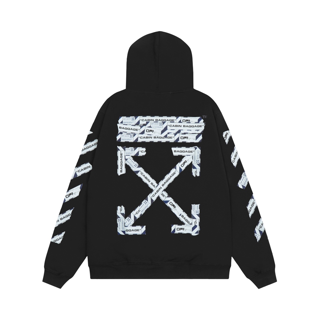 【OFF-WHITE  公式旗艦店】オフホワイトパーカースウェットご好評に付き再入荷 240806