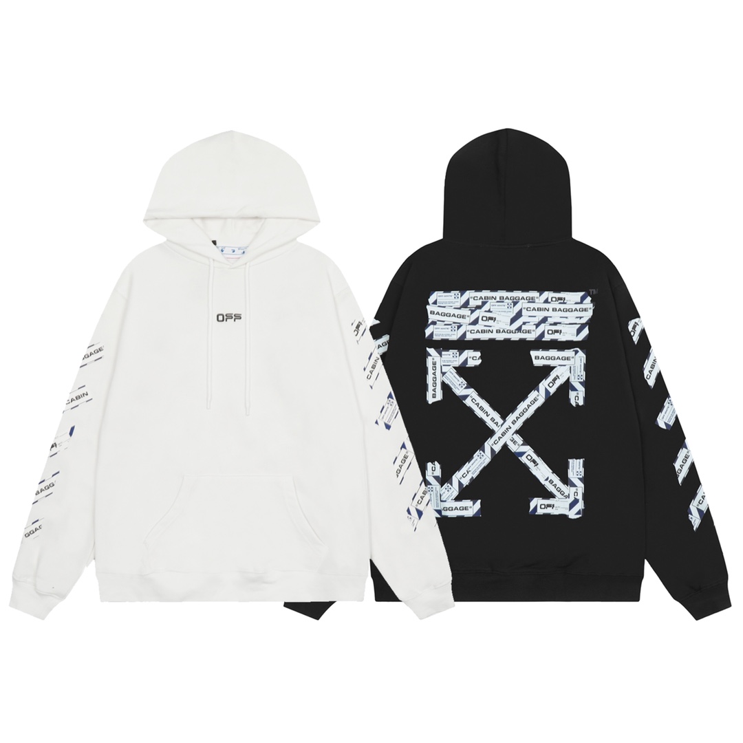 【OFF-WHITE  公式旗艦店】オフホワイトパーカースウェットご好評に付き再入荷 240806