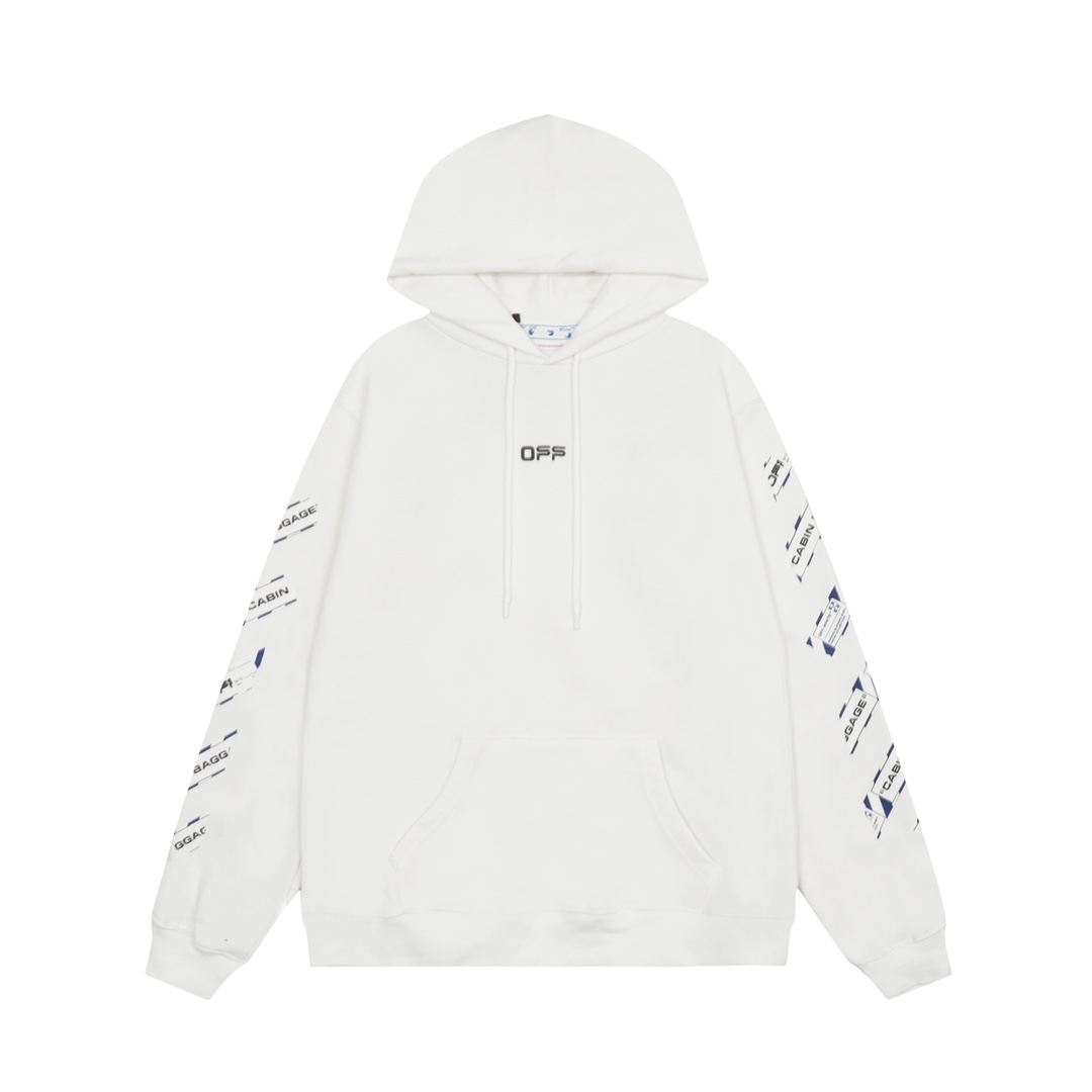 【OFF-WHITE  公式旗艦店】オフホワイトパーカースウェットご好評に付き再入荷 240806