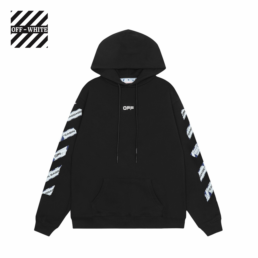 【OFF-WHITE  公式旗艦店】オフホワイトパーカースウェットご好評に付き再入荷 240806
