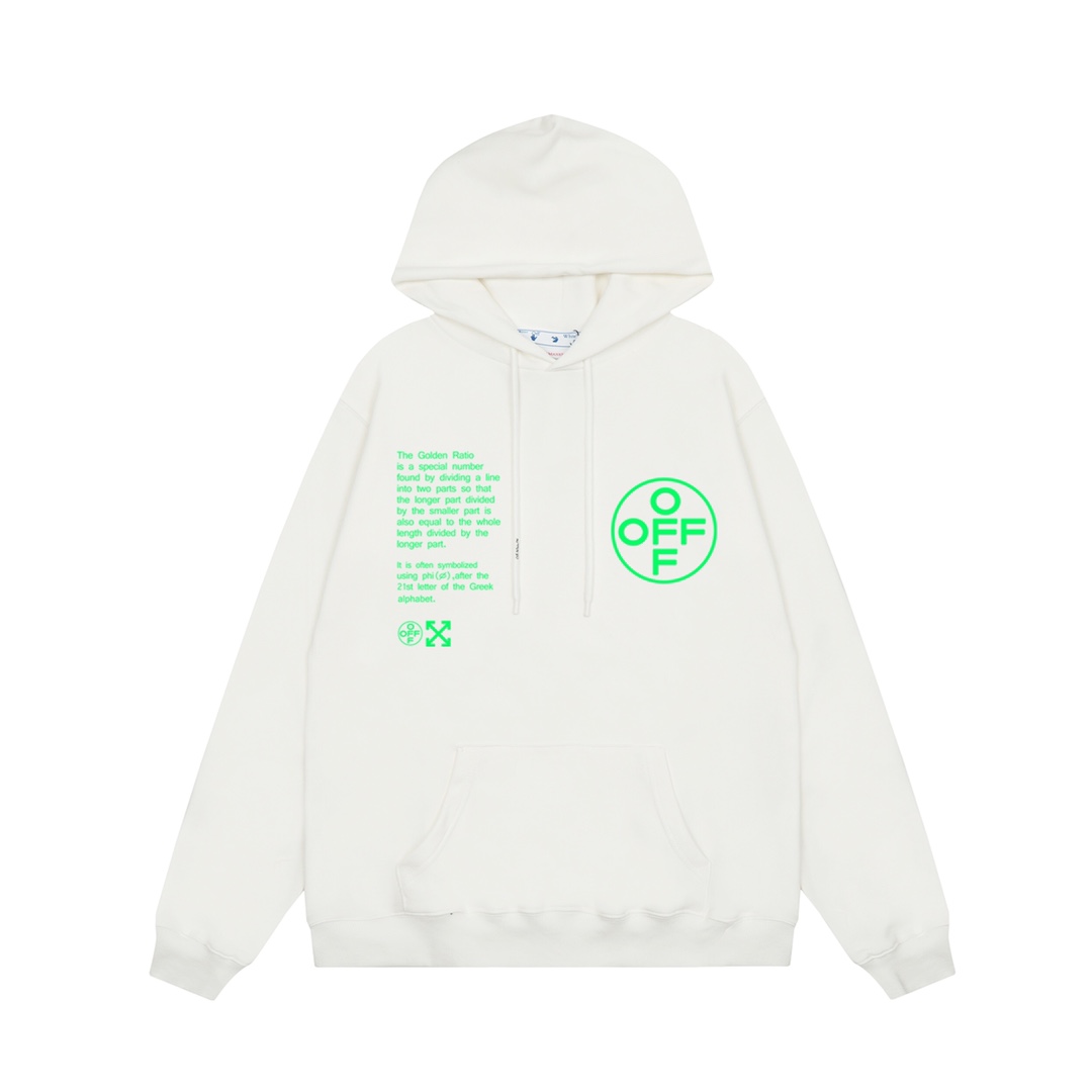 【OFF-WHITE  公式旗艦店】オフホワイトパーカースウェットご好評に付き再入荷 240806
