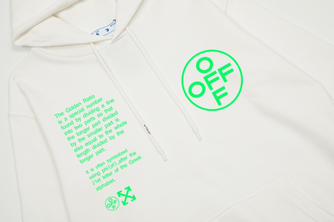 【OFF-WHITE  公式旗艦店】オフホワイトパーカースウェットご好評に付き再入荷 240806