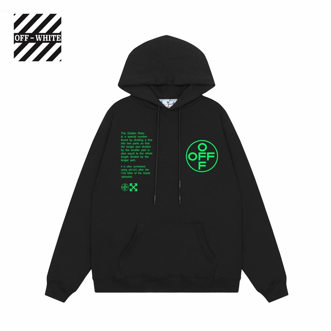【OFF-WHITE  公式旗艦店】オフホワイトパーカースウェットご好評に付き再入荷 240806
