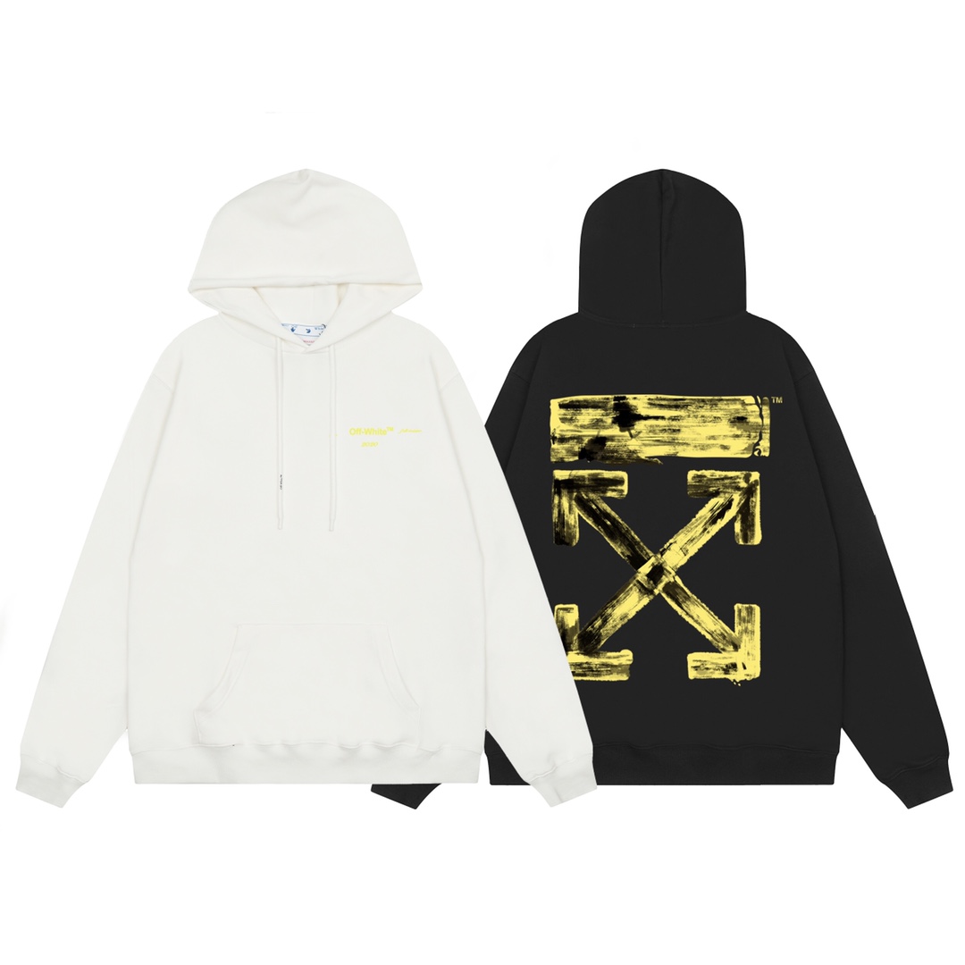 【OFF-WHITE  公式旗艦店】オフホワイトパーカースウェットご好評に付き再入荷 240806