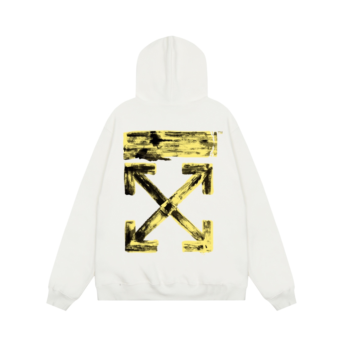 【OFF-WHITE  公式旗艦店】オフホワイトパーカースウェットご好評に付き再入荷 240806