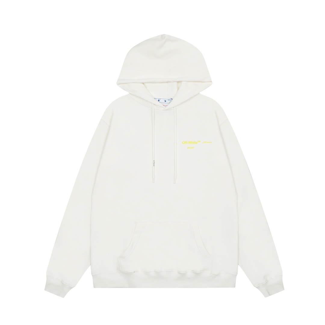 【OFF-WHITE  公式旗艦店】オフホワイトパーカースウェットご好評に付き再入荷 240806