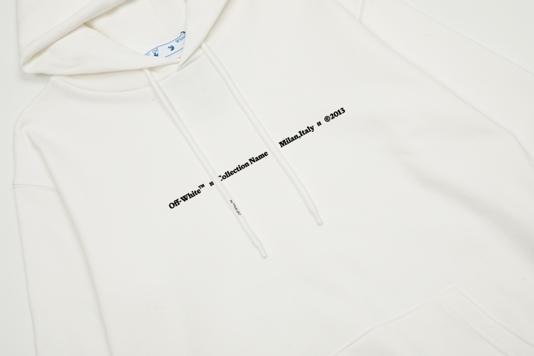 【OFF-WHITE  公式旗艦店】オフホワイトパーカースウェットご好評に付き再入荷 240806