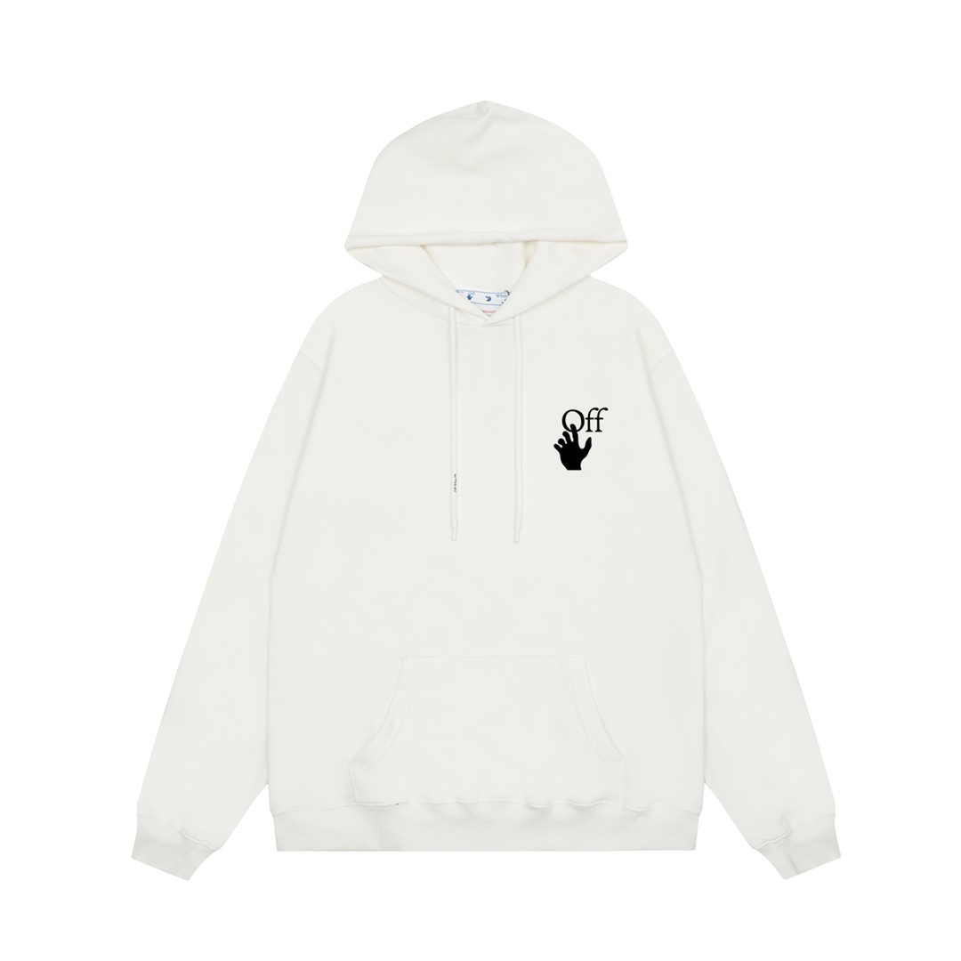 【OFF-WHITE  公式旗艦店】オフホワイトパーカースウェットご好評に付き再入荷 240806