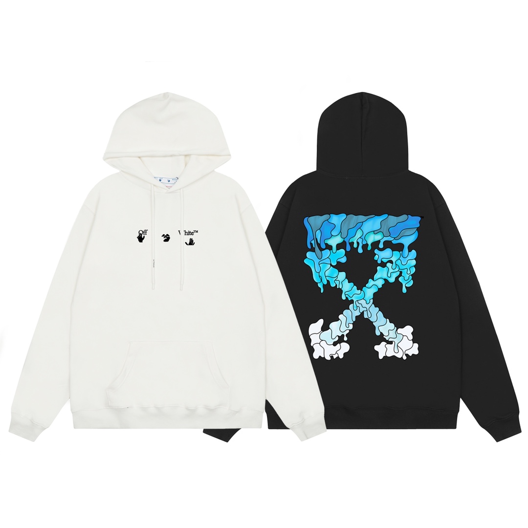 【OFF-WHITE  公式旗艦店】オフホワイトパーカースウェットご好評に付き再入荷 240806