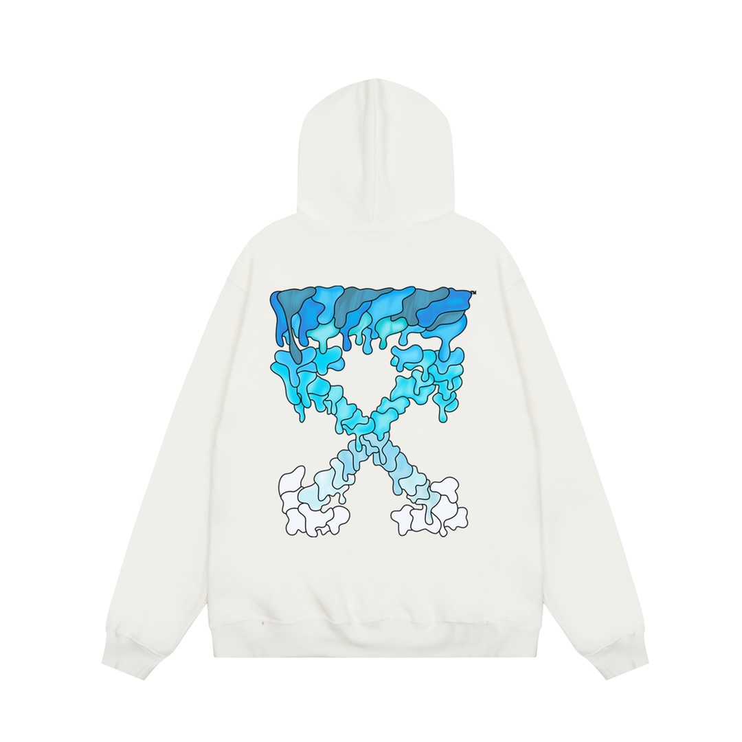 【OFF-WHITE  公式旗艦店】オフホワイトパーカースウェットご好評に付き再入荷 240806