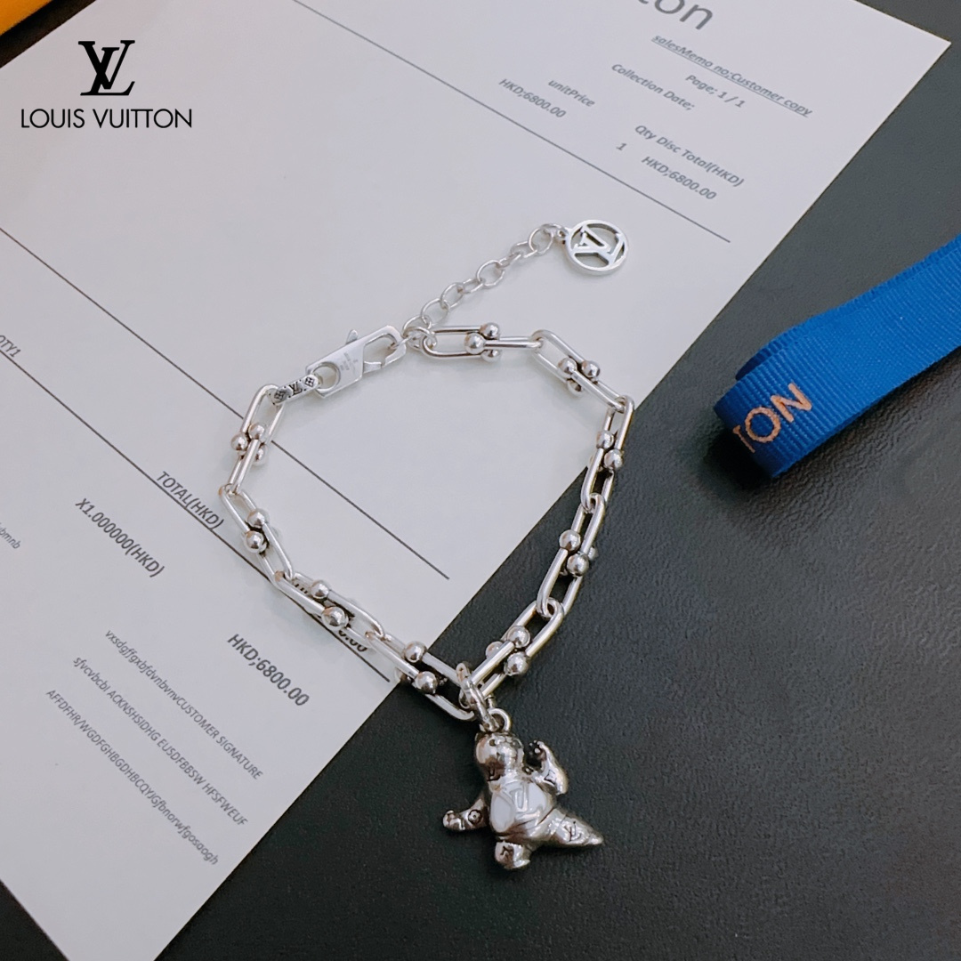 【LOUIS VUITTON】ブレスレット、ファッションシンプルなスタイル240813