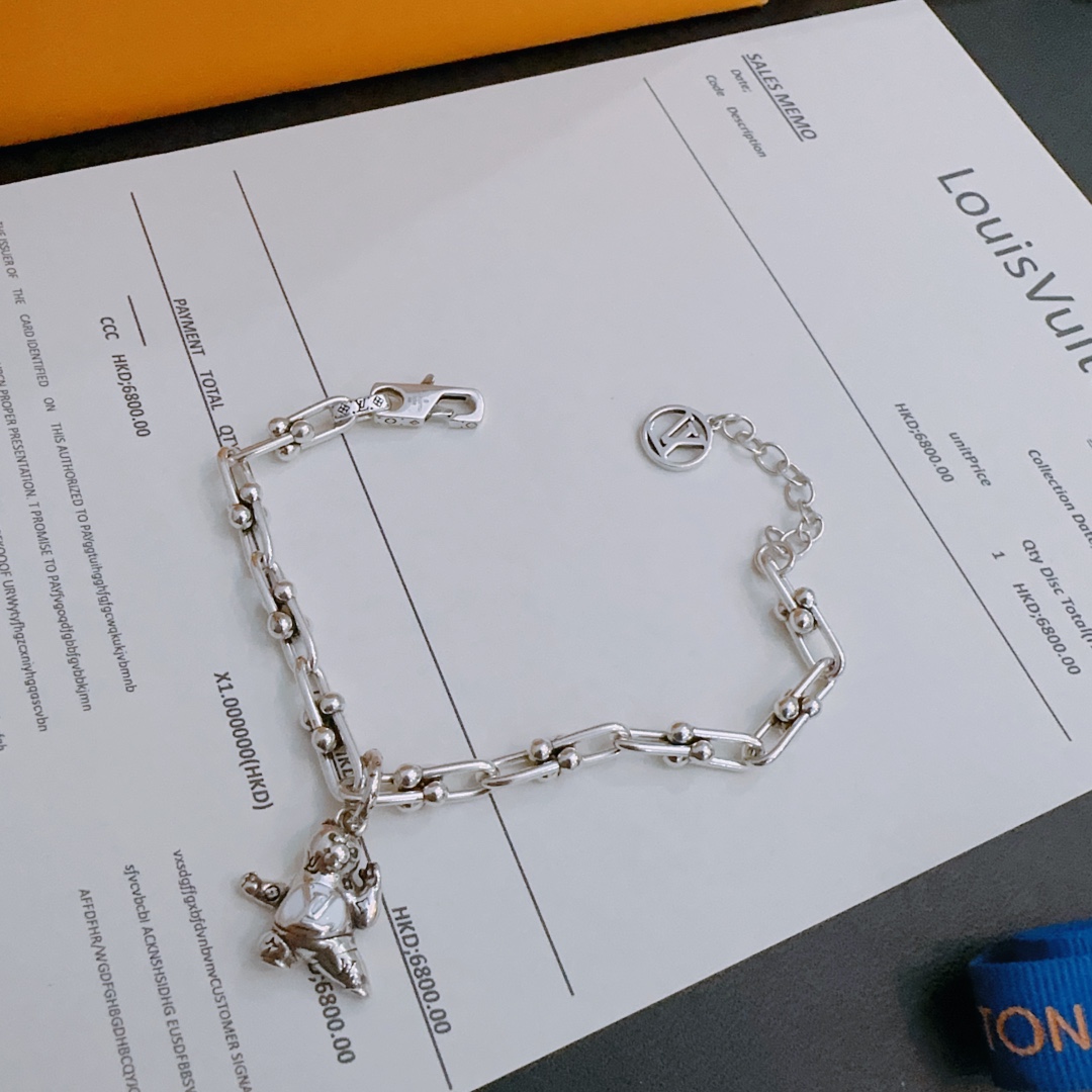 【LOUIS VUITTON】ブレスレット、ファッションシンプルなスタイル240813