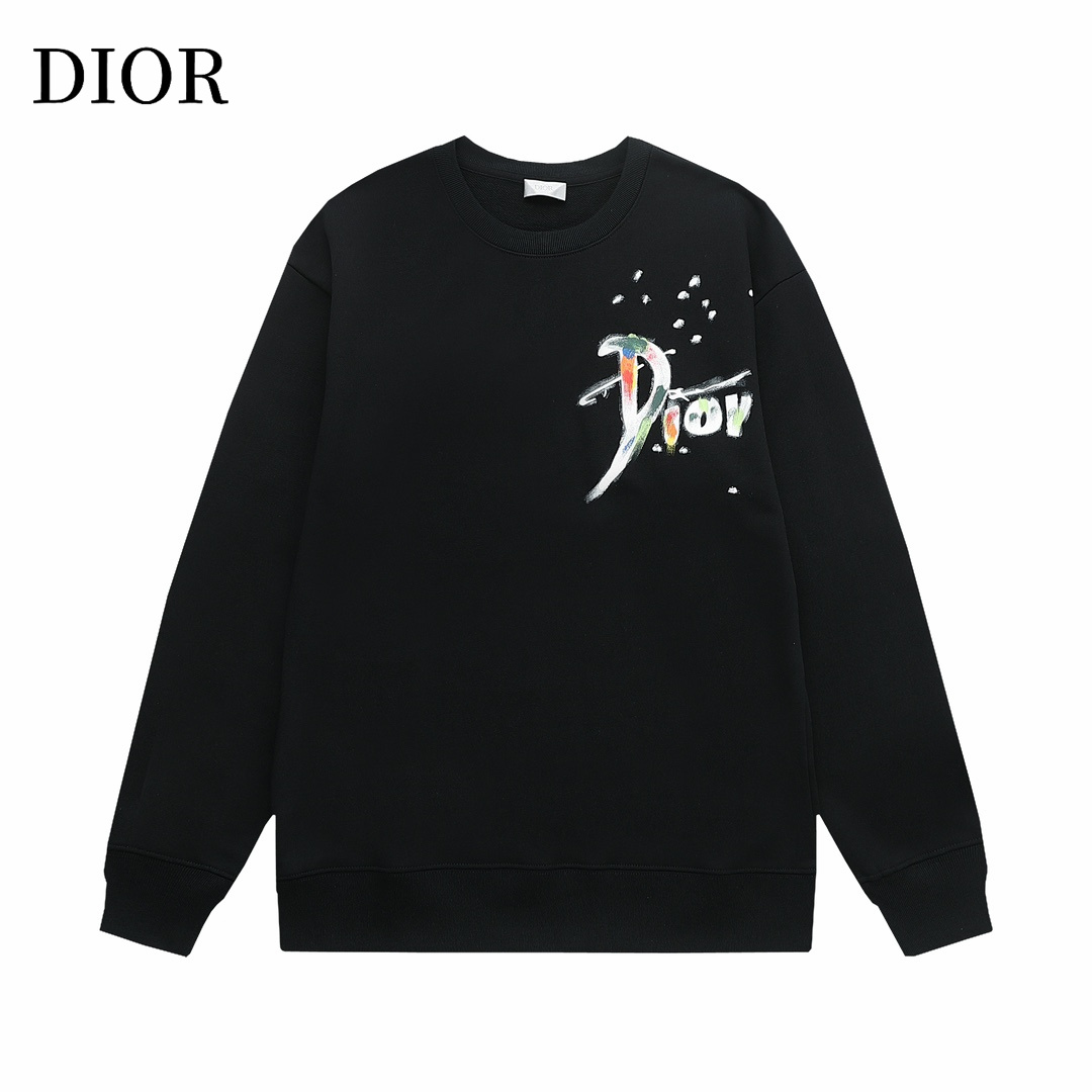 【DIOR  公式旗艦店】ディオール  丸首の衛衣 ご好評に付き再入荷 240809