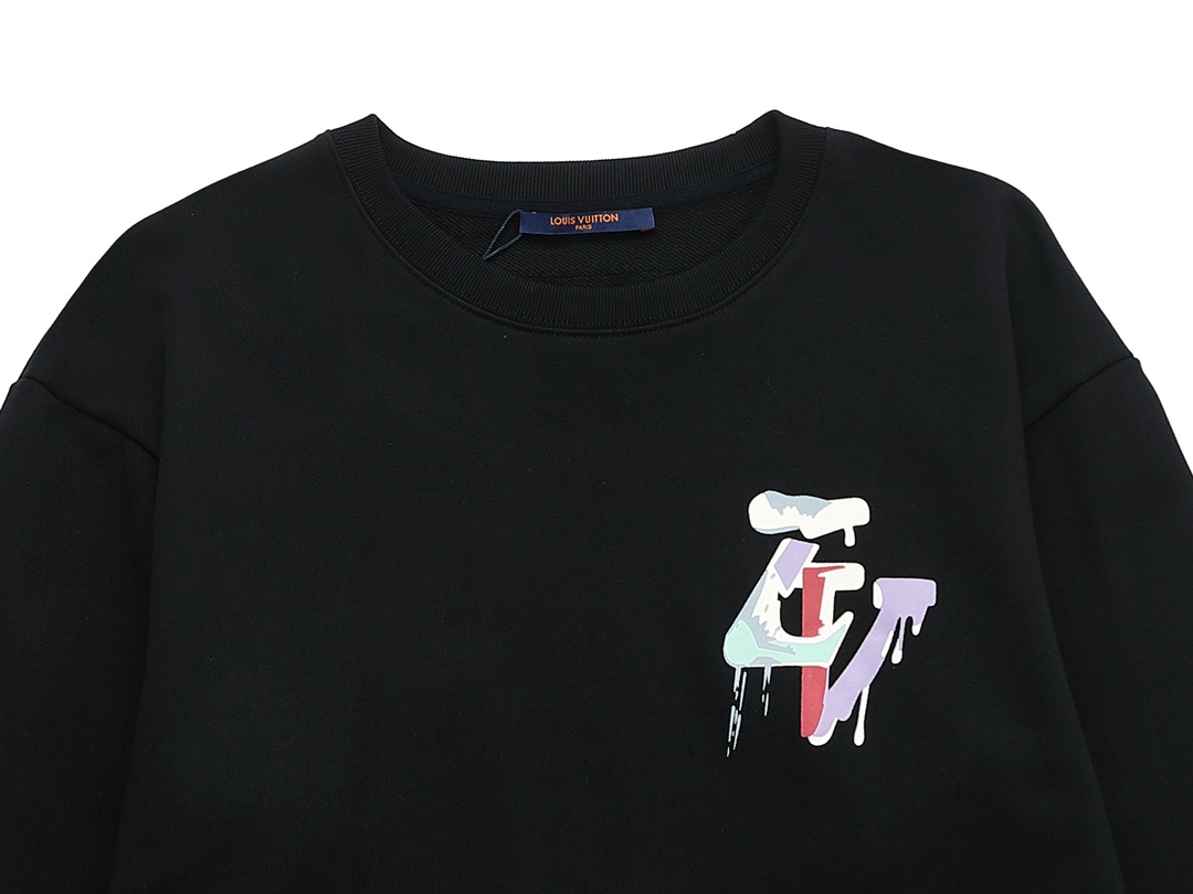 【LOUIS VUITTON  公式旗艦店】ルイヴィトン 丸首の衛衣 スウェット ご好評に付き再入荷 240808