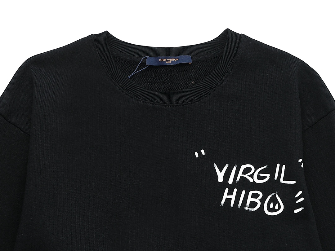 【LOUIS VUITTON  公式旗艦店】ルイヴィトン 丸首の衛衣 スウェット ご好評に付き再入荷 240808