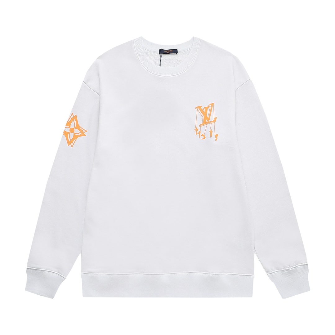 【LOUIS VUITTON  公式旗艦店】ルイヴィトン 丸首の衛衣 スウェット ご好評に付き再入荷 240811