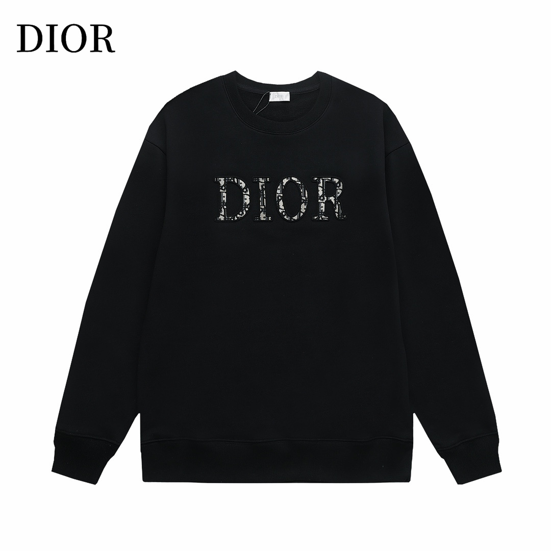 【DIOR  公式旗艦店】ディオール  丸首の衛衣 ご好評に付き再入荷 240809