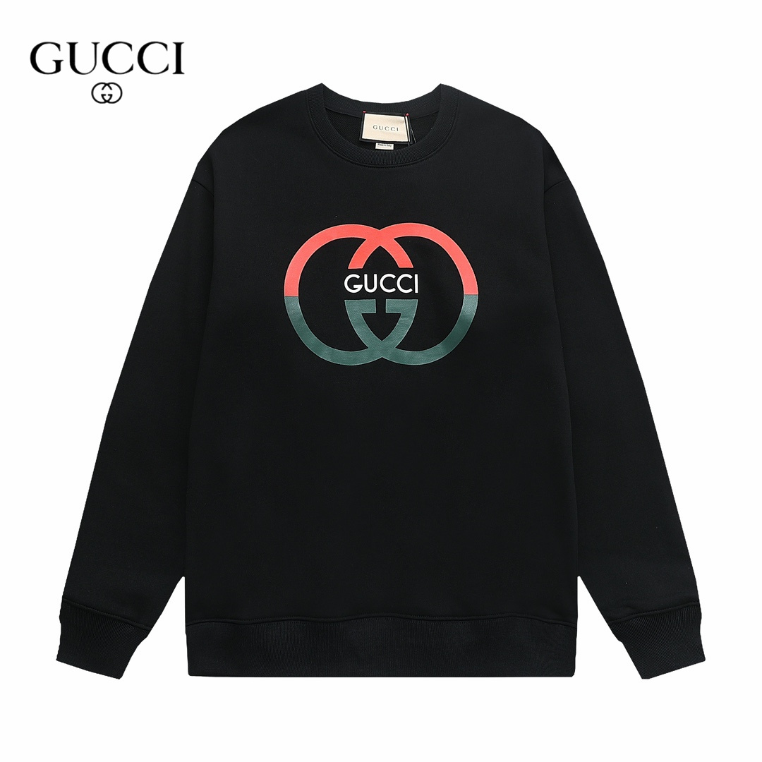 【GUCCI  公式旗艦店】グッチ 丸首の衛衣 スウェットご好評に付き再入荷 240811