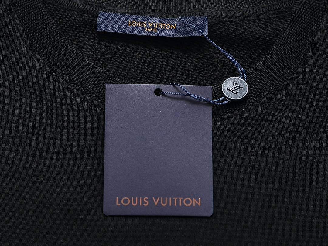 【LOUIS VUITTON  公式旗艦店】ルイヴィトン 丸首の衛衣 スウェット ご好評に付き再入荷 240811