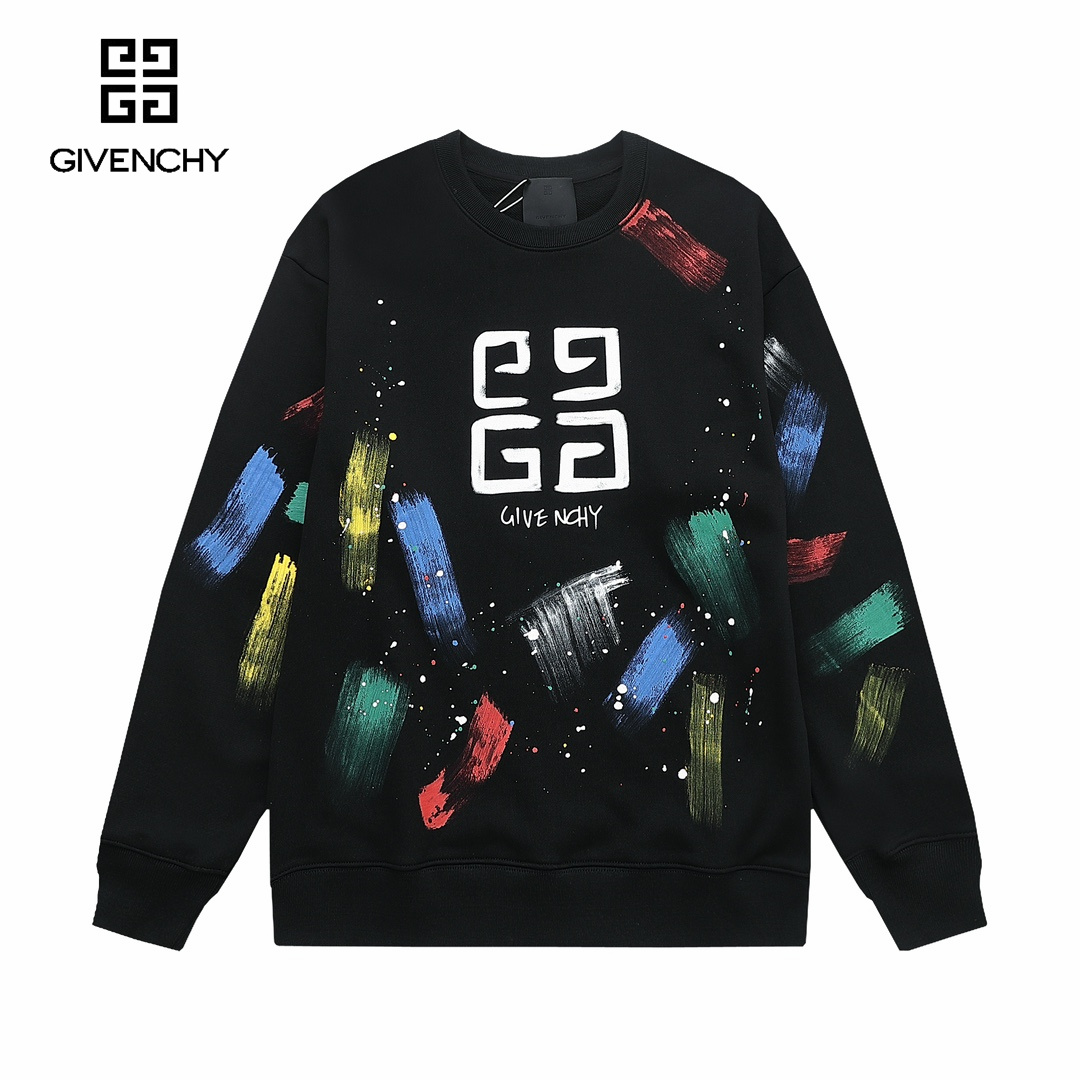 【GIVENCHY  公式旗艦店】ジバンシー 丸首の衛衣 スウェットご好評に付き再入荷 240809