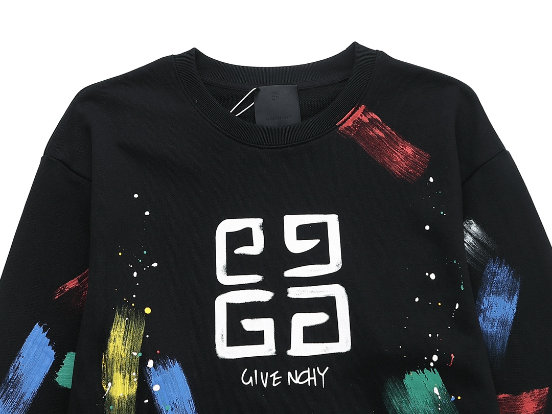 【GIVENCHY  公式旗艦店】ジバンシー 丸首の衛衣 スウェットご好評に付き再入荷 240809