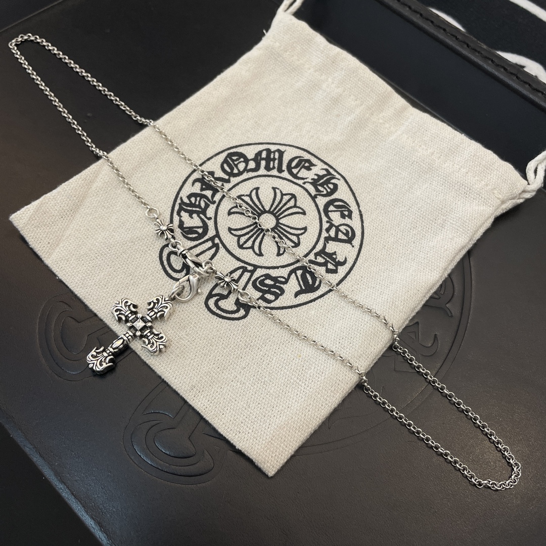 【CHROME HEARTS】ネックレス、新しいネックレス万能シンプルファッションオーナメント240812
