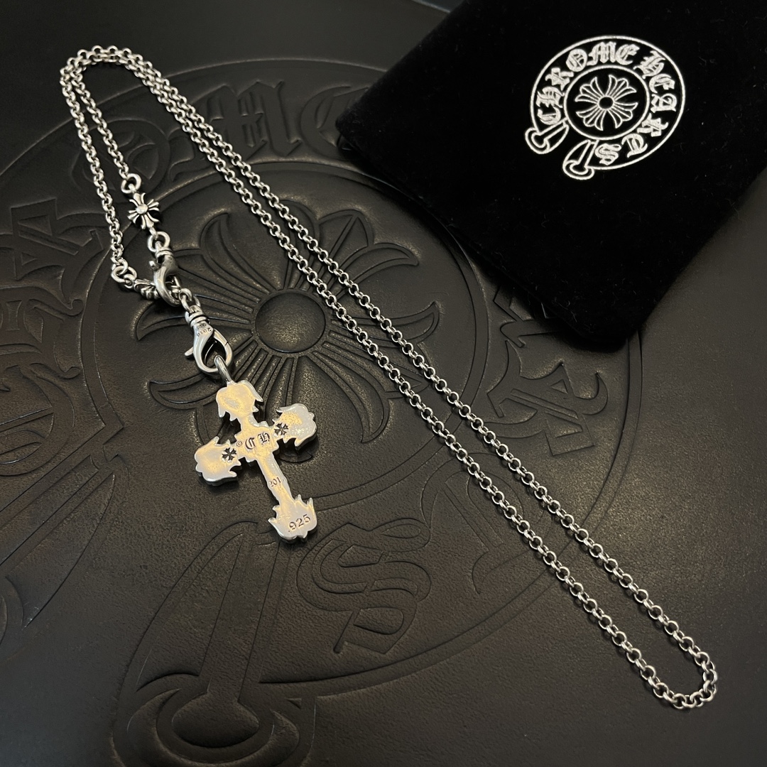 【CHROME HEARTS】ネックレス、新しいネックレス万能シンプルファッションオーナメント240812