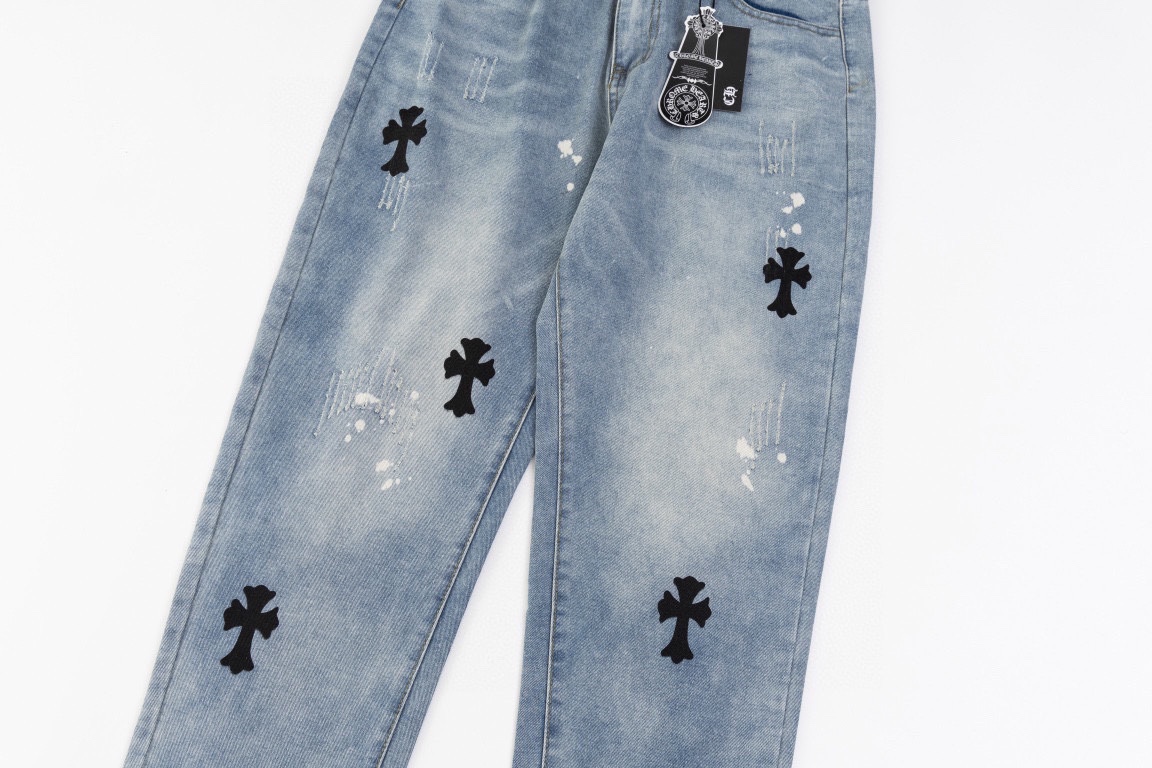 【CHROME HEARTS  公式旗艦店】クロムハーツ  ジーパン  ご好評に付き再入荷  240830