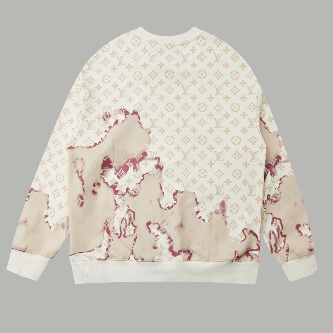 【LOUIS VUITTON  公式旗艦店】ルイヴィトン 丸首の衛衣 スウェット ご好評に付き再入荷  240902